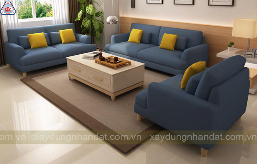 Sofa phòng khách phong cách hiện đại, đơn giản