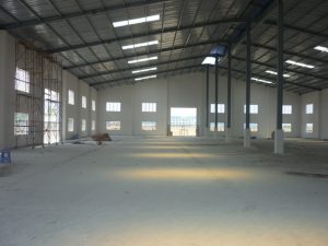 Mẫu nhà xưởng diện tích 1500m2