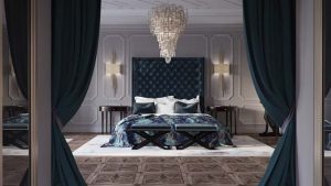 Thiết kế nội thất tinh tế phòng ngủ phong cách Art Deco