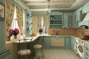 Thiết kế nội thất tinh tế phòng bếp phong cách Vintage