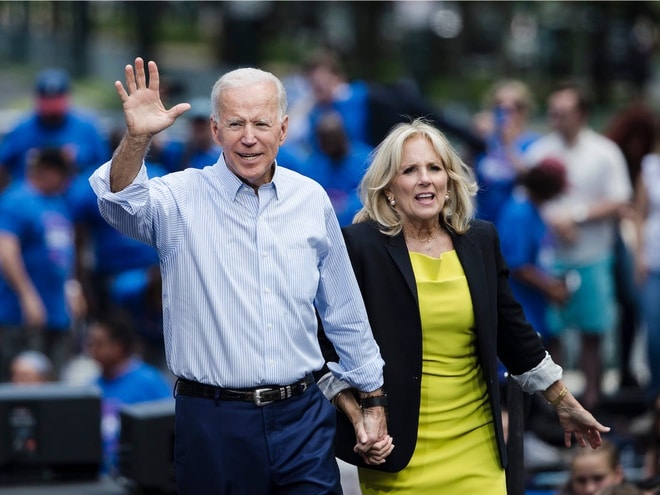 vợ chồng ông Joe Biden